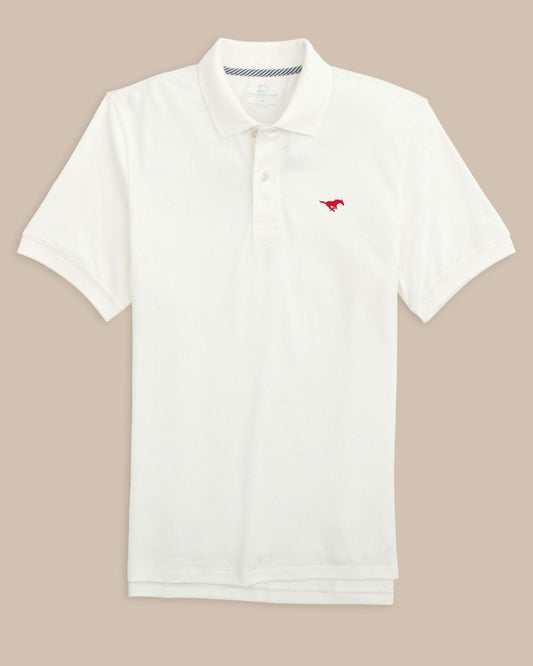 SMU Mustangs Skipjack Polo | Southern Tide Recommended