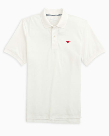 SMU Mustangs Skipjack Polo | Southern Tide Recommended