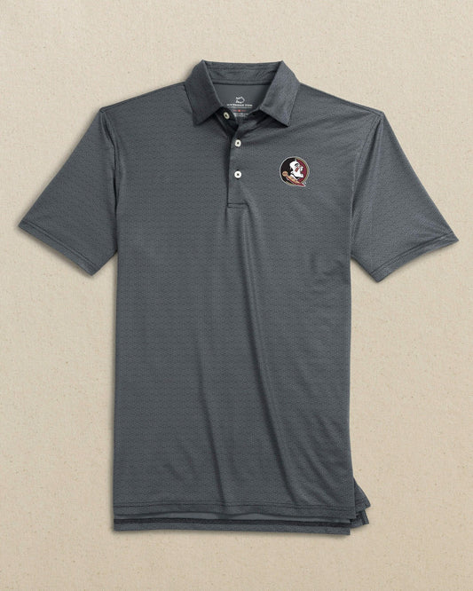 FSU Seminoles Driver ST Geo Printed Polo | Southern Tide New