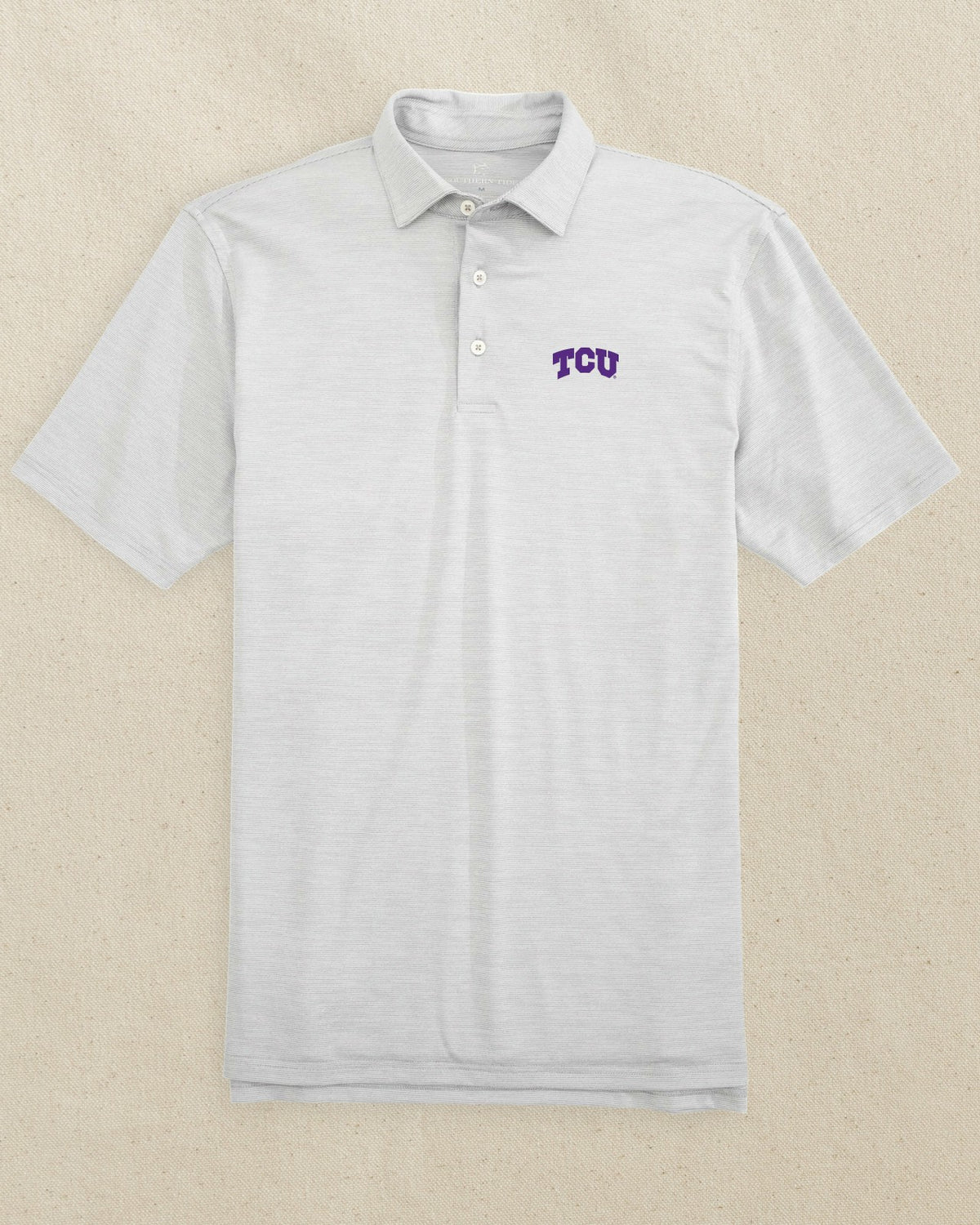 TCU Horned Frogs Driver Spacedye Polo Shirt | Southern Tide Popular
