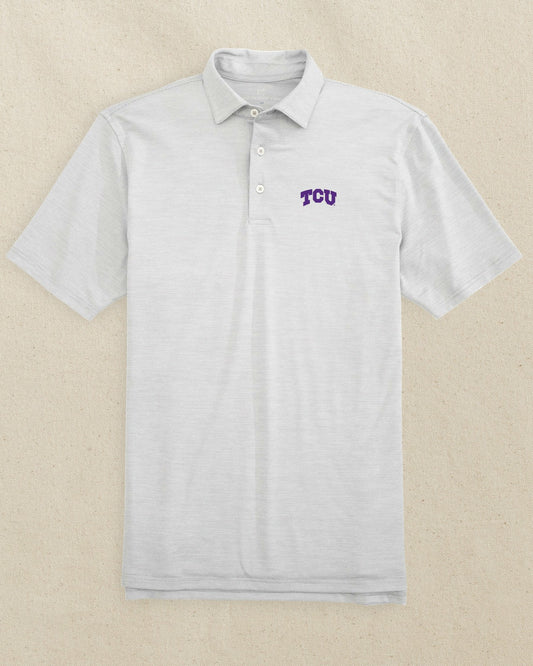 TCU Horned Frogs Driver Spacedye Polo Shirt | Southern Tide Popular