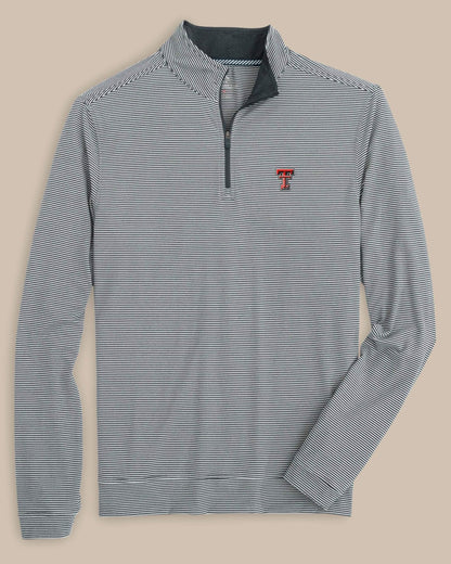 Texas Tech Red Raiders Heather Quarter Zip | Southern Tide New