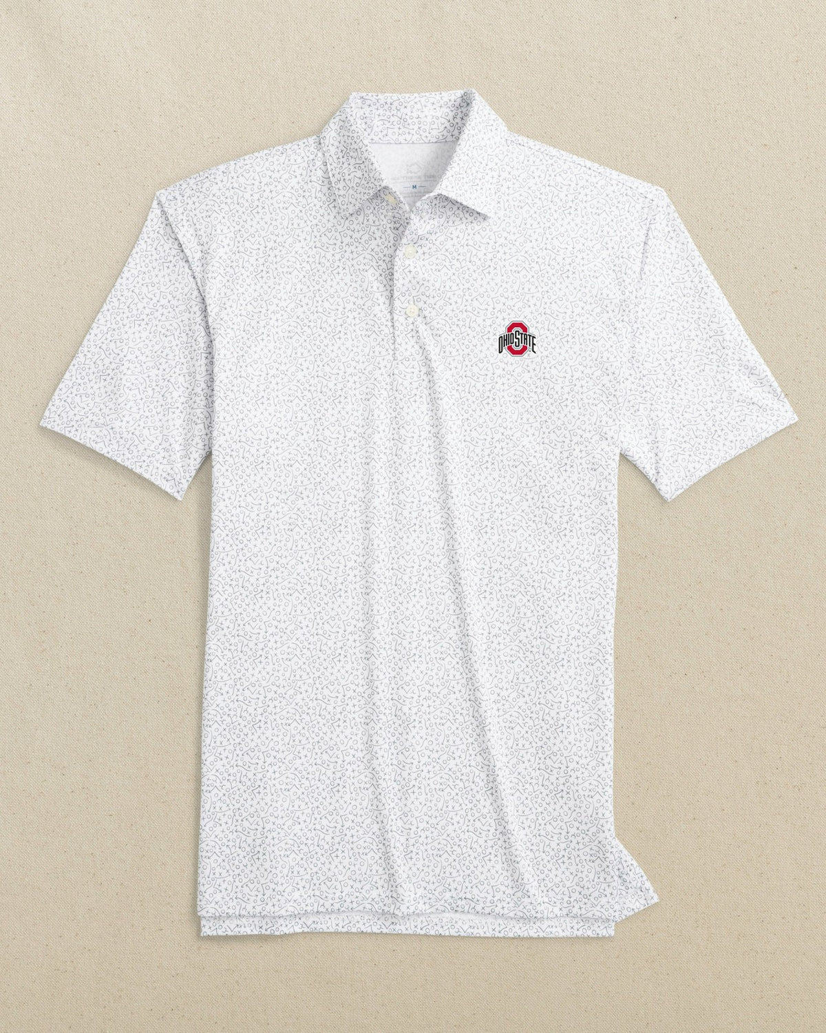 Ohio State Buckeyes Driver Gameplay Polo | Southern Tide Trending