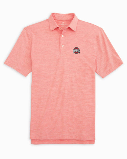 Ohio State Buckeyes Driver Spacedye Polo Shirt – Southern Tide | Southern Tide Featured