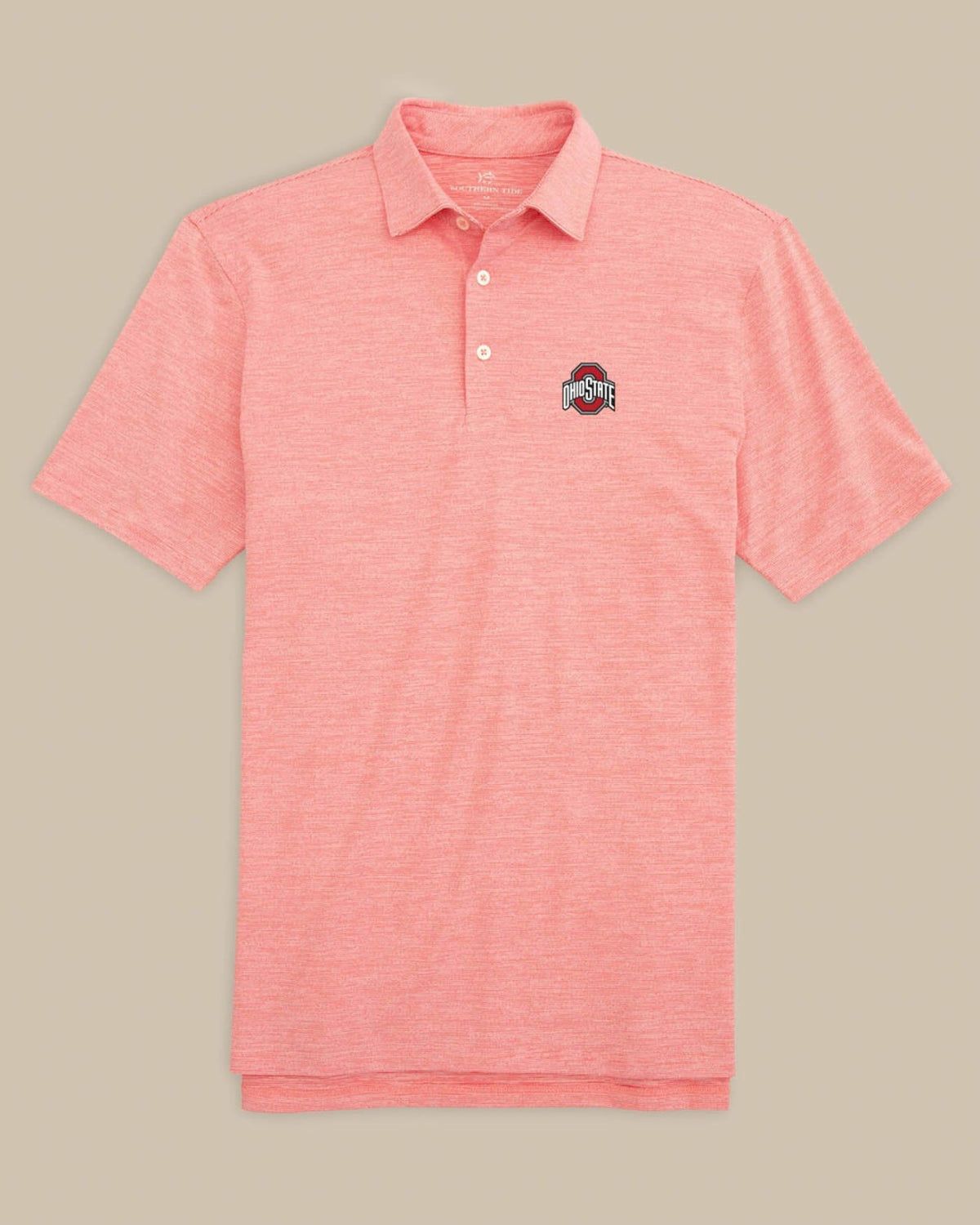 Ohio State Buckeyes Driver Spacedye Polo Shirt – Southern Tide | Southern Tide Featured