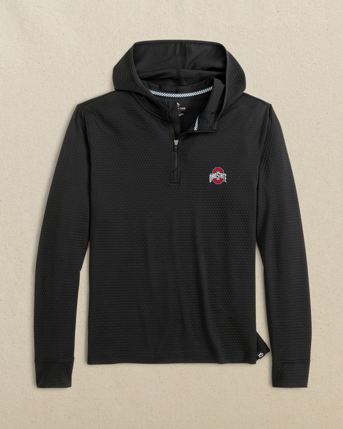 Ohio State Buckeyes Scuttle Quarter Zip Hoodie | Southern Tide Best Price