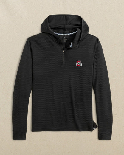 Ohio State Buckeyes Scuttle Quarter Zip Hoodie | Southern Tide Best Price