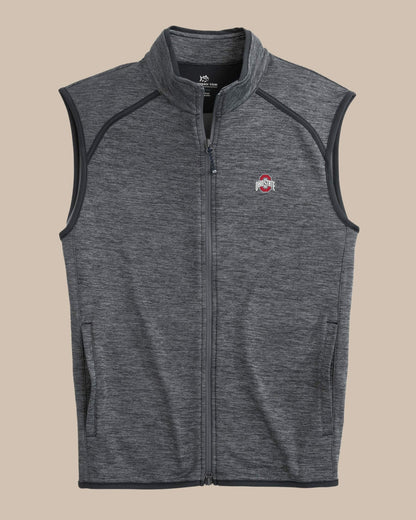 Ohio State Buckeyes Baybrook Heather Vest | Southern Tide Classic