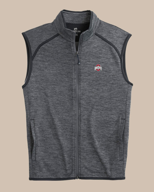Ohio State Buckeyes Baybrook Heather Vest | Southern Tide Classic