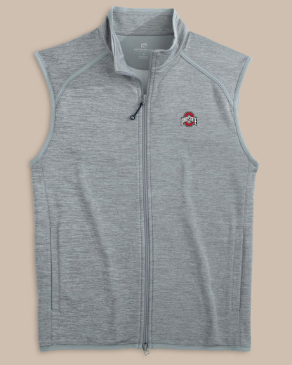Ohio State Buckeyes Baybrook Heather Vest | Southern Tide Classic