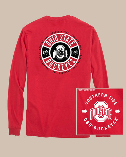 Ohio State Buckeyes Ring Badge T-Shirt | Southern Tide Sale