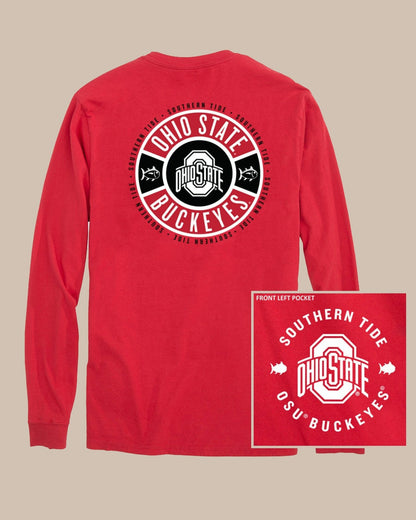 Ohio State Buckeyes Ring Badge T-Shirt | Southern Tide Sale