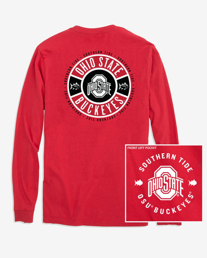 Ohio State Buckeyes Ring Badge T-Shirt | Southern Tide Sale