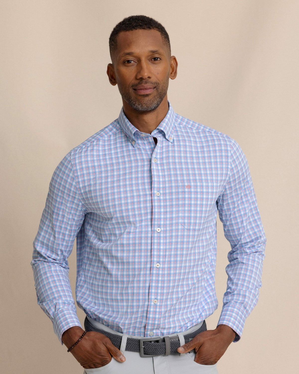 Sunset Harbor brrr°® Intercoastal Sport Shirt | Southern Tide Recommended