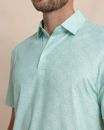 Driver Beach Palms Printed Polo | Southern Tide Special Offer