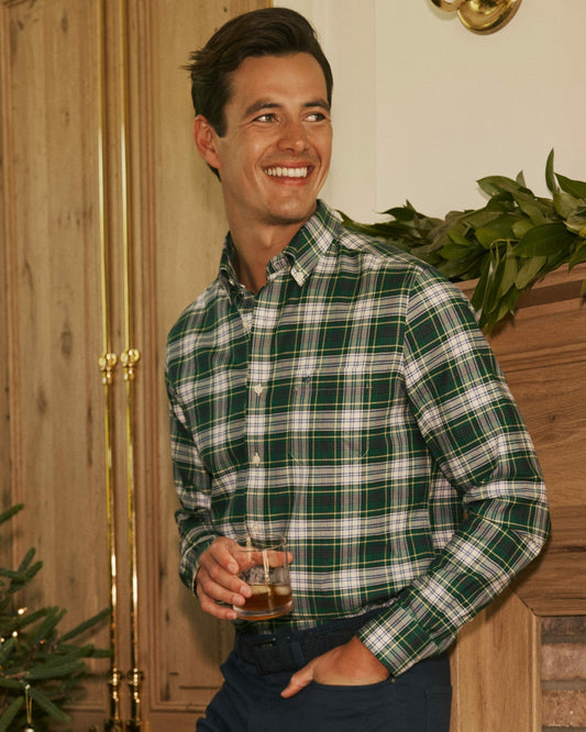 Gordon Tartan Skipjack Sport Shirt | Southern Tide Recommended
