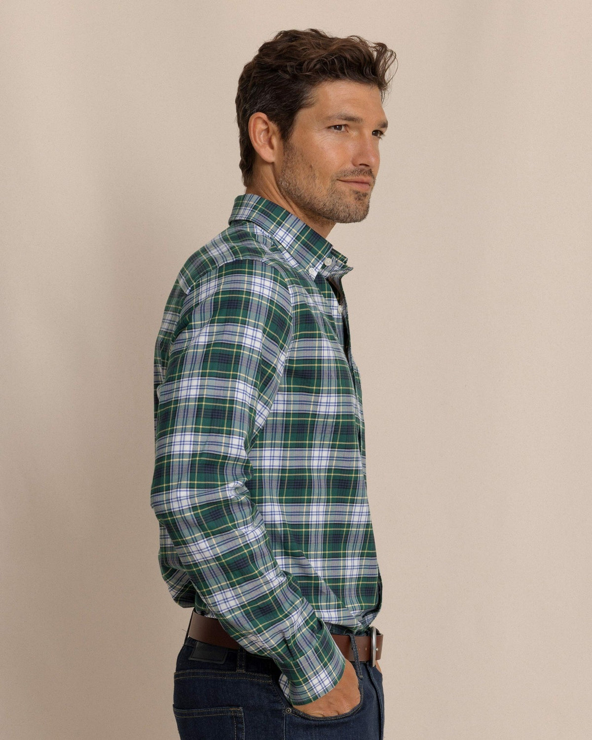 Gordon Tartan Skipjack Sport Shirt | Southern Tide Recommended