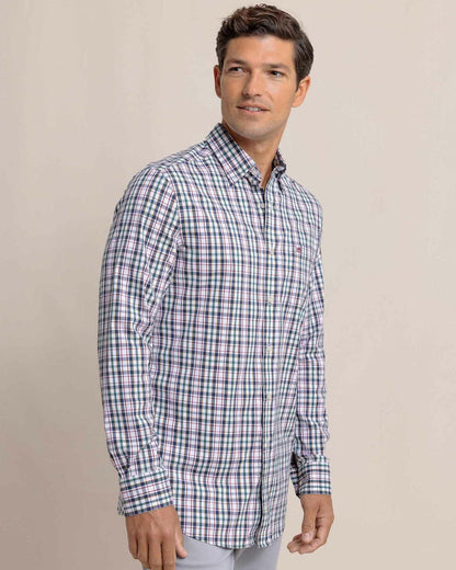 Charleston Master Plaid Long Sleeve Sport Shirt | Southern Tide Signature