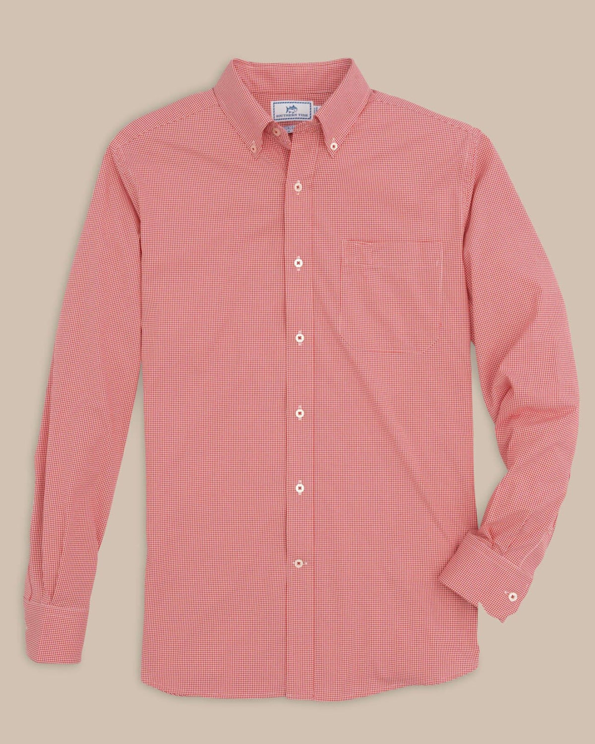 Team Colors Gingham Intercoastal Button Down Sport Shirt – Southern Tide | Southern Tide Essential