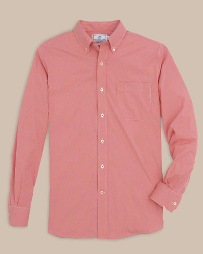 Team Colors Gingham Intercoastal Button Down Sport Shirt – Southern Tide | Southern Tide Essential