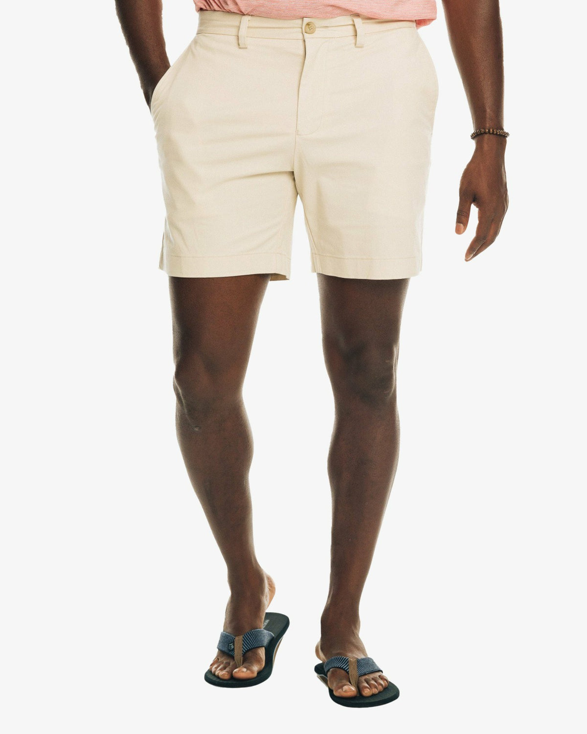 7 Inch Khaki Shorts - Channel Marker Fabric | Southern Tide Trending