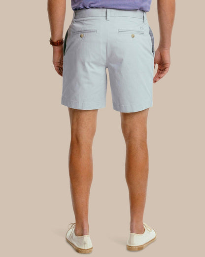 7 Inch Khaki Shorts - Channel Marker Fabric | Southern Tide Trending