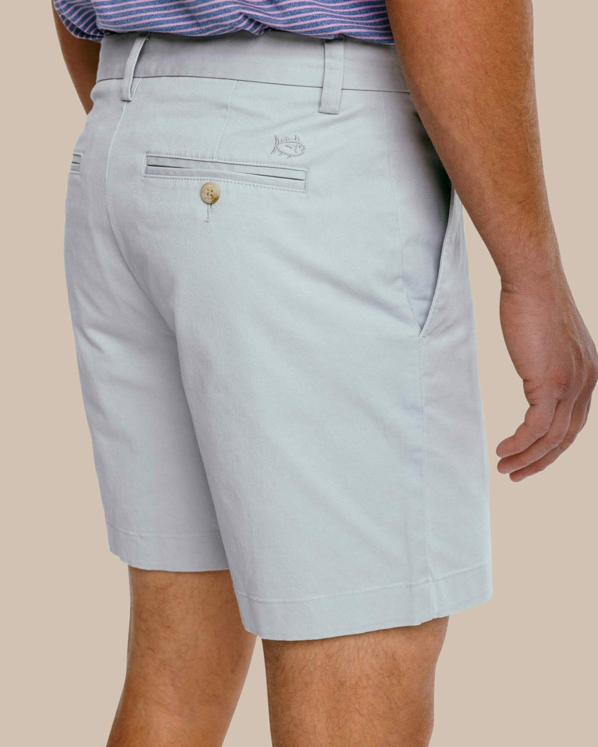 7 Inch Khaki Shorts - Channel Marker Fabric | Southern Tide Trending