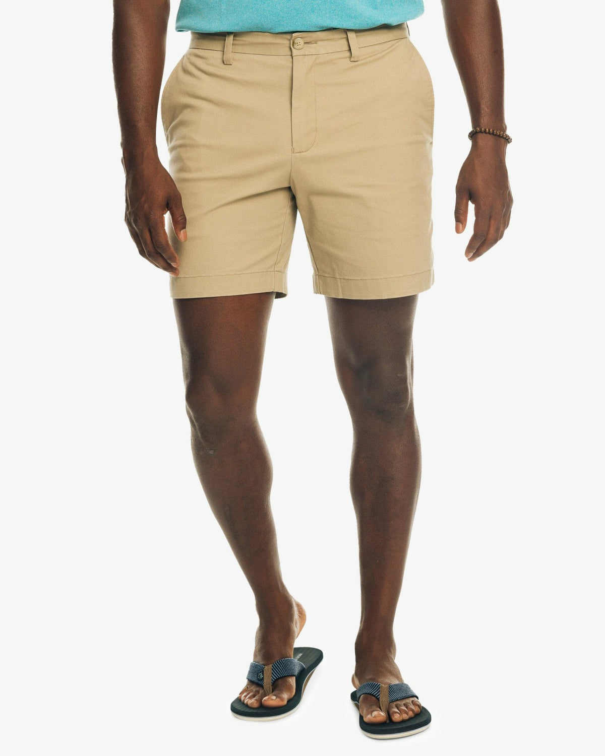 7 Inch Khaki Shorts - Channel Marker Fabric | Southern Tide Trending