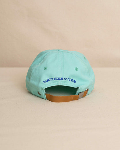 Mini Skipjack Leather Strap Hat - Turtle Green | Southern Tide Deals