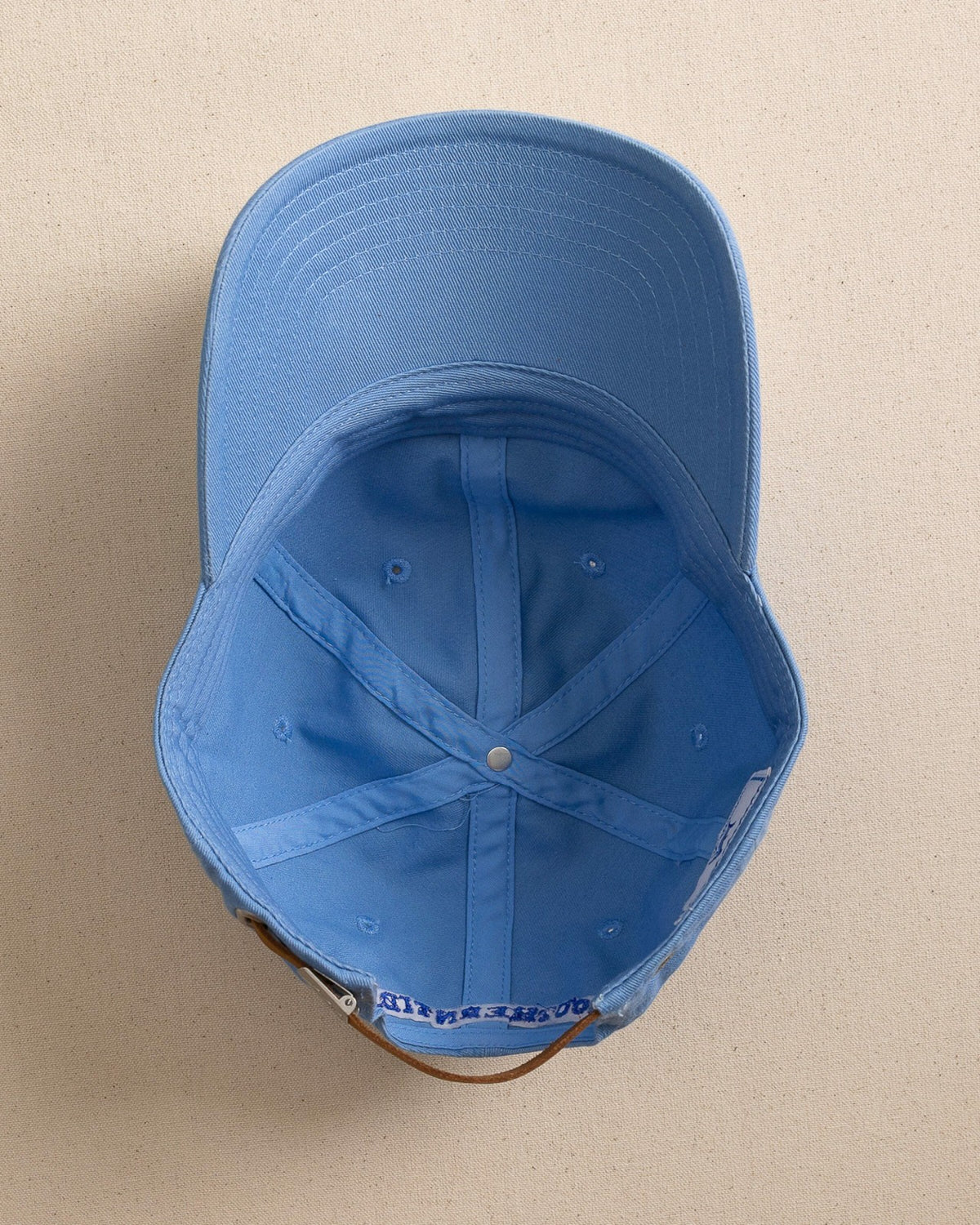 Mini Skipjack Leather Strap Hat - Ocean Channel | Southern Tide Best Seller