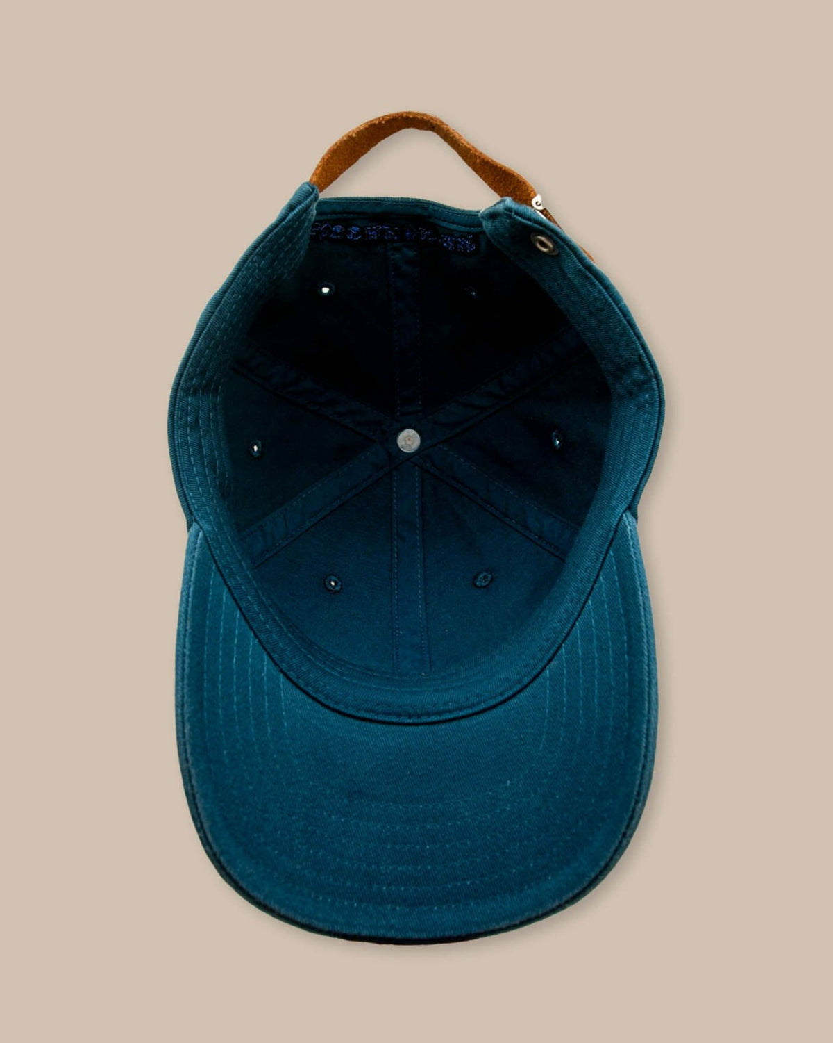 Mens Skipjack Leather Strap Hat | Southern Tide Trusted