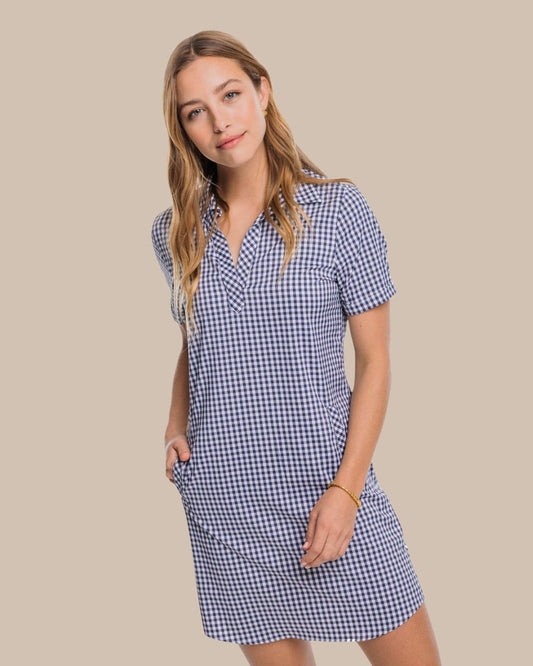 Kamryn brrr°® Intercoastal Gingham Dress | Southern Tide Classic