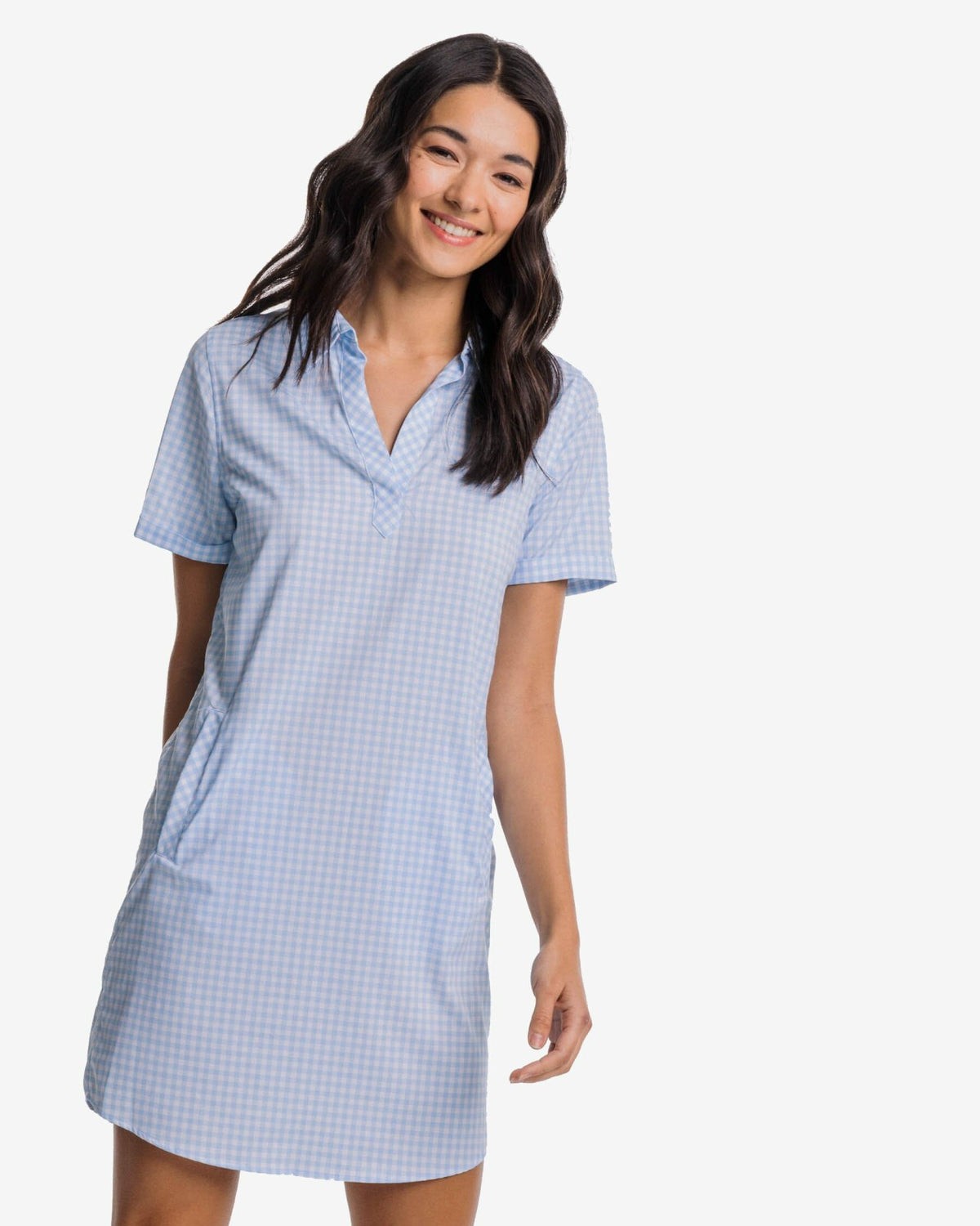 Kamryn brrr°® Intercoastal Gingham Dress | Southern Tide Classic