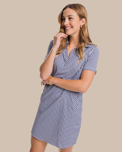 Kamryn brrr°® Intercoastal Gingham Dress | Southern Tide Classic