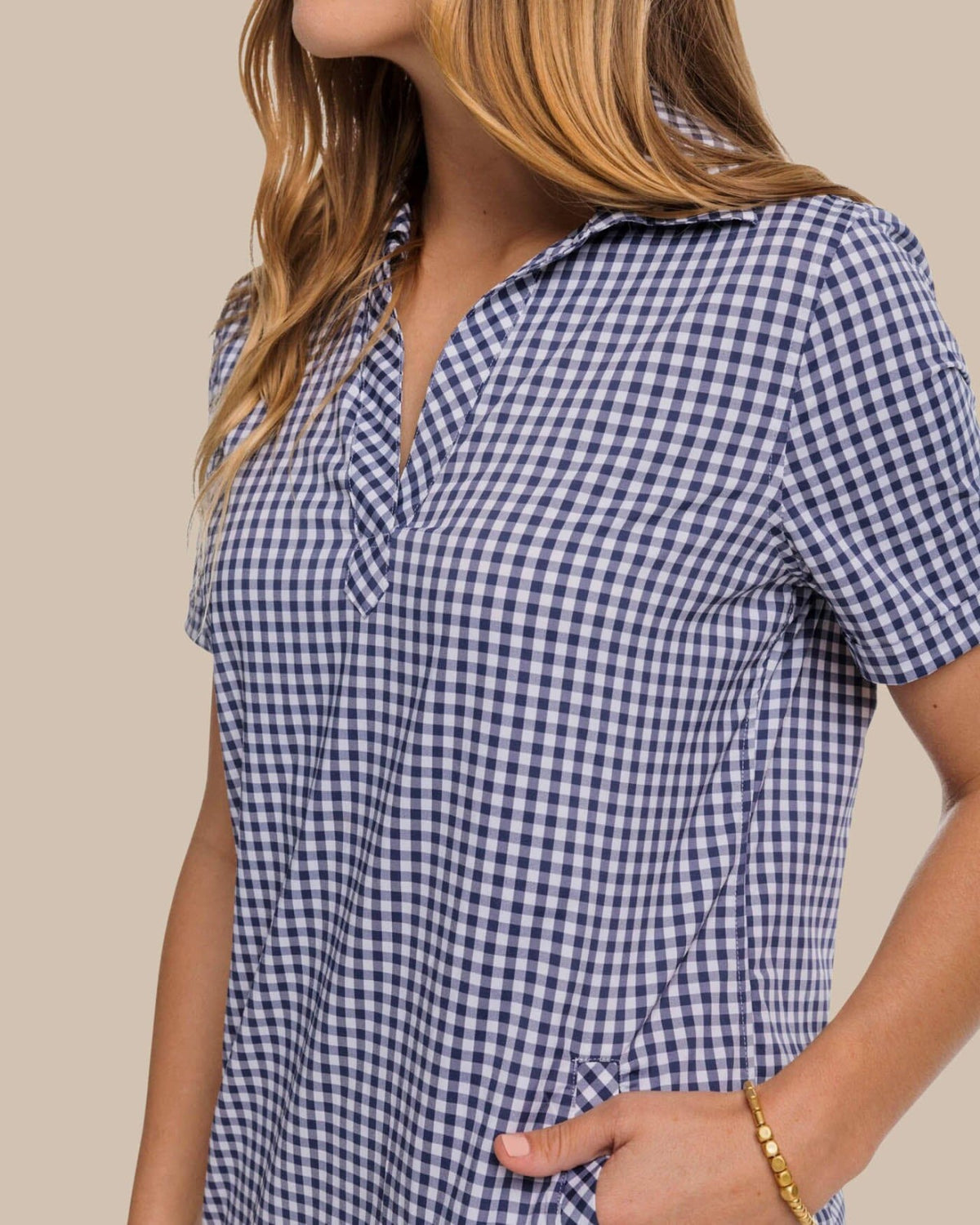 Kamryn brrr°® Intercoastal Gingham Dress | Southern Tide Classic