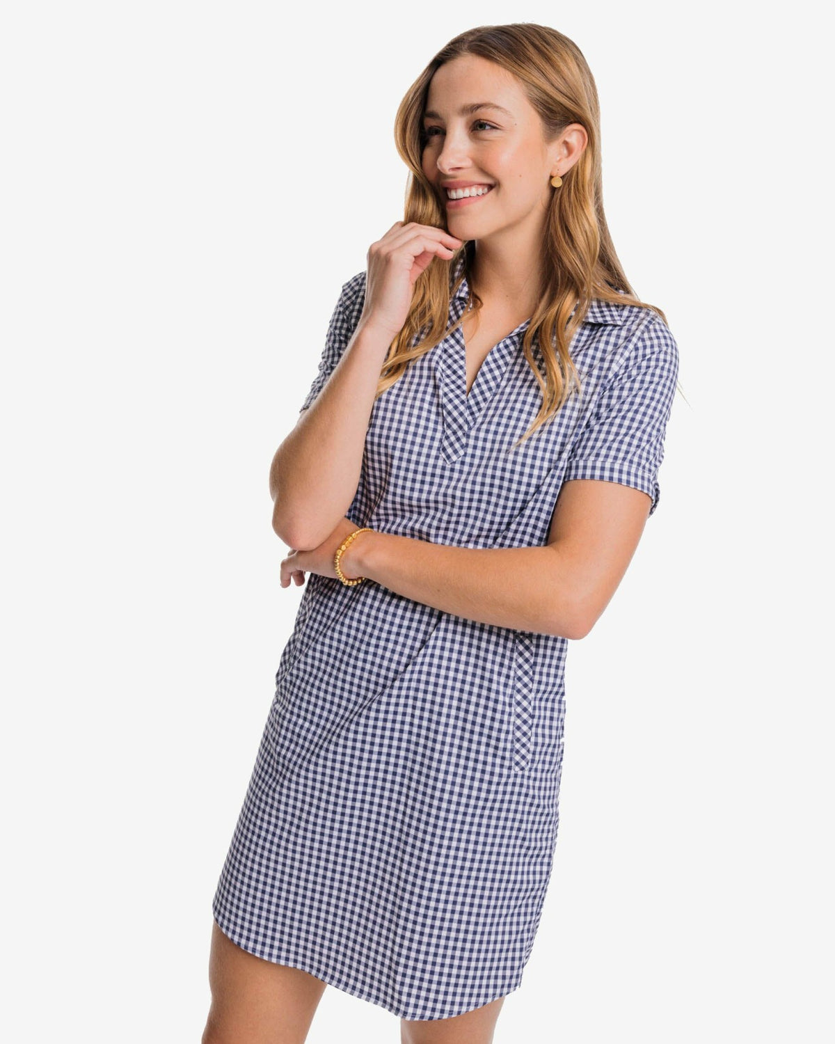 Kamryn brrr°® Intercoastal Gingham Dress | Southern Tide Classic