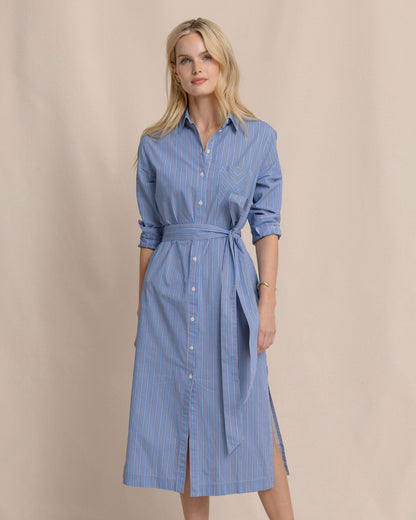 Trista Striped Midi Shirt Dress | Southern Tide Smart Buy