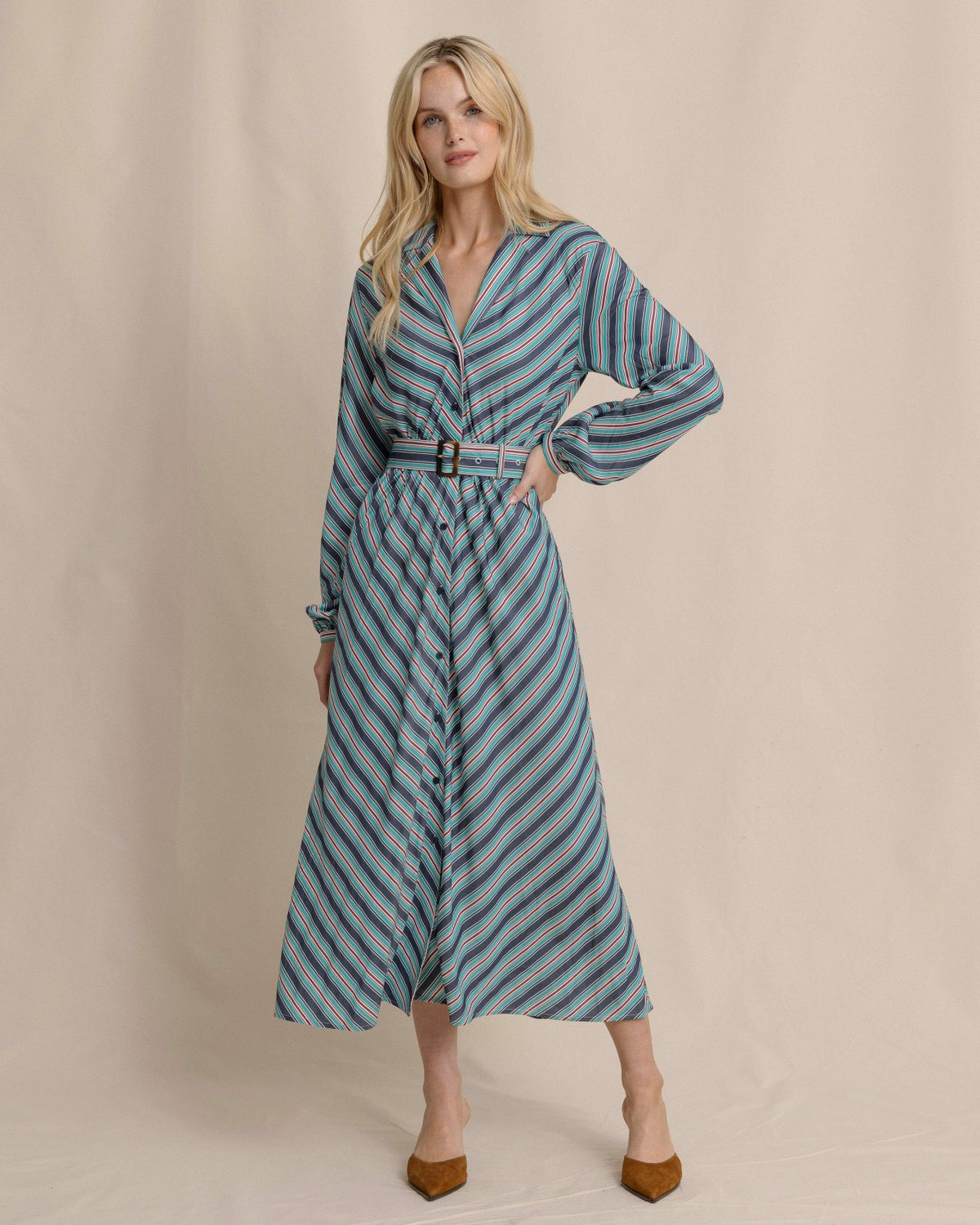 Clarissa Stripe Maxi Dress | Southern Tide Customer Favorite