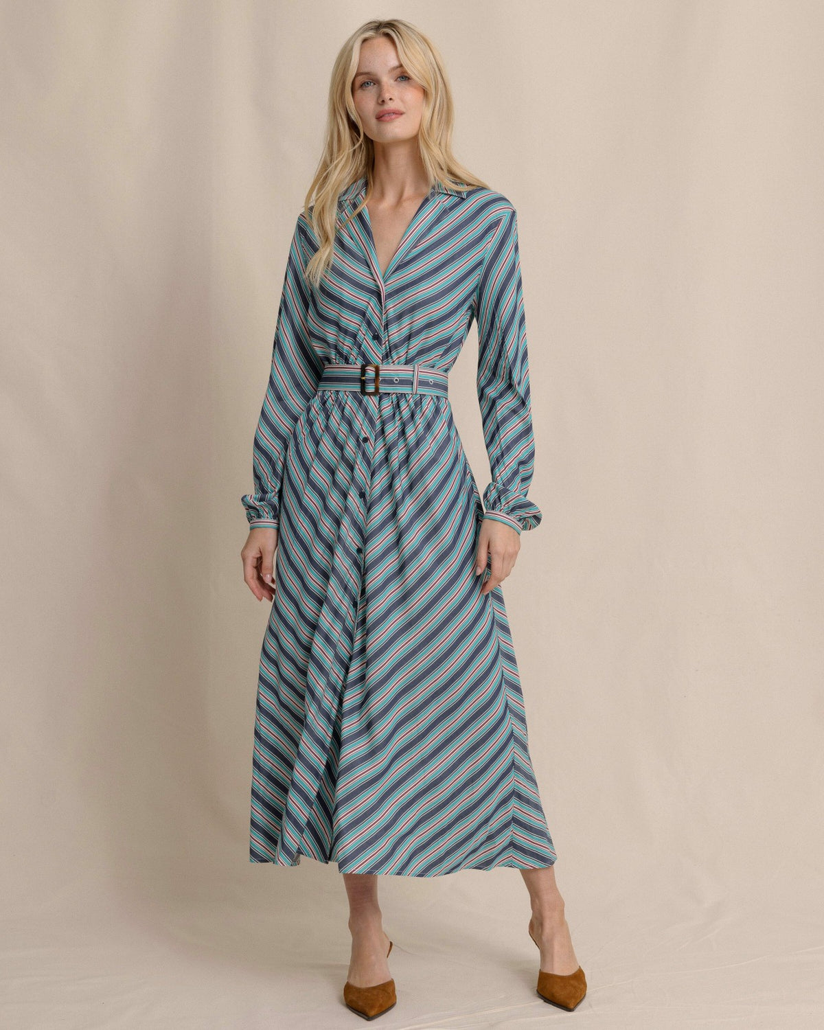 Clarissa Stripe Maxi Dress | Southern Tide Customer Favorite