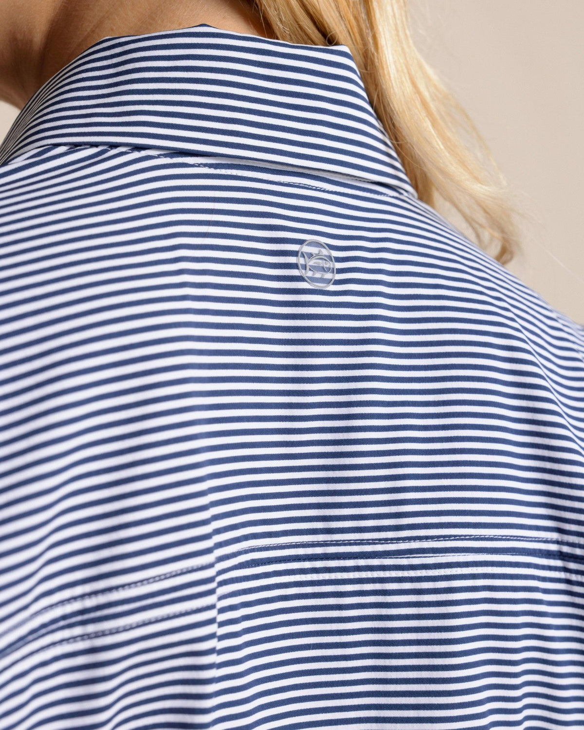 Kira Half Zip Stripe Pullover | Southern Tide Essential